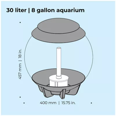 Product biOrb HALO 30 Aquarium with Multi Color LED - 8 Gallon
