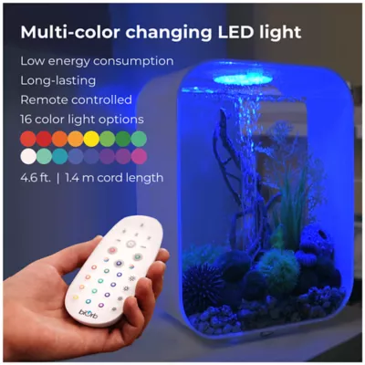 biOrb LIFE 15 Aquarium with Multi Color LED - 4 Gallon - Image 5