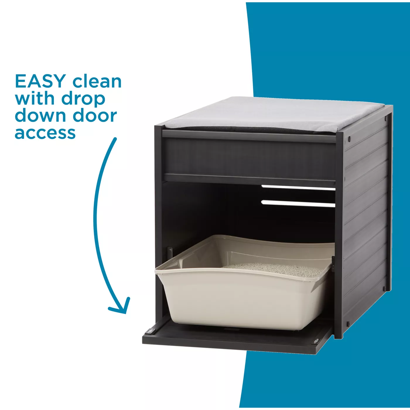 Exquisicat Home Decor Litter Box Enclosure