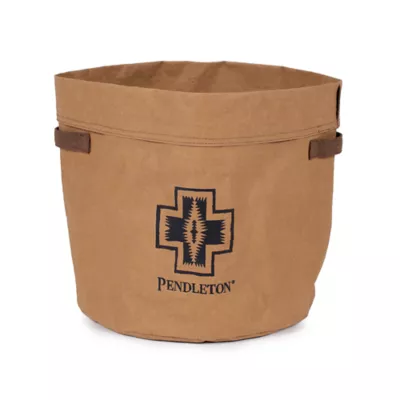 Product Pendleton Brown Washable Toy Bucket