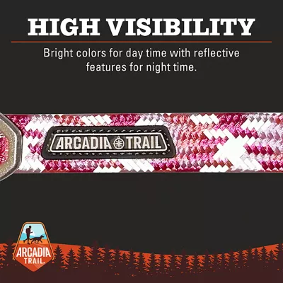 Arcadia Trail™ Rope Reflective Dog Collar - Image 3