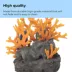 biOrb Lava Rock with Fire Coral Aquarium Ornament image thumbnail 4