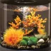 biOrb Lava Rock with Fire Coral Aquarium Ornament image thumbnail 8