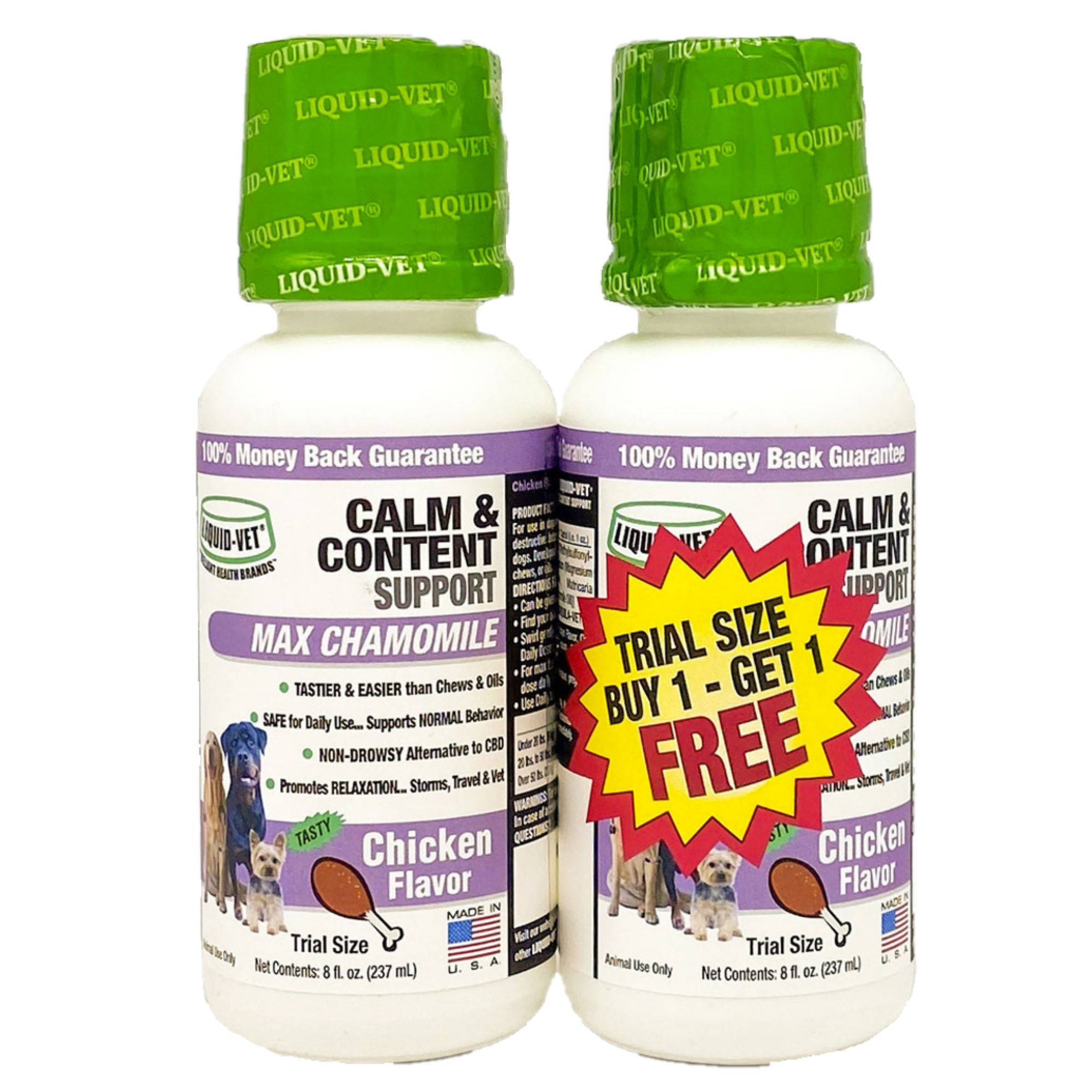 Calming liquid best sale for dogs