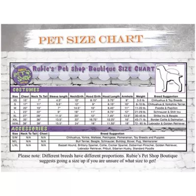 Product Rubie's Pet Shop Halloween Godzilla Dog & Cat Costume
