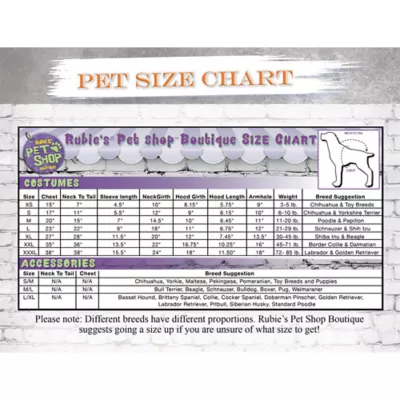 Product Rubie's Pet Shop Birthday Dog Vest