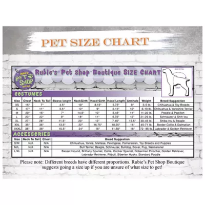 Product Rubie's Pet Shop Birthday Dog Vest
