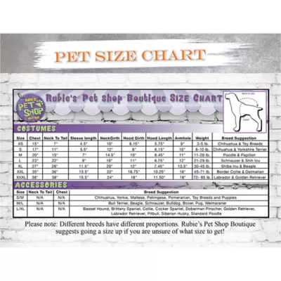Product Rubie's Pet Shop Halloween Bride of Frankenstein Dog & Cat Costume