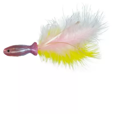 Product Whisker City Feather Fish Cat Toy