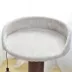 Catry 28-in White Cat Tree with Hammock & Perch, Off White & Brown image thumbnail 4