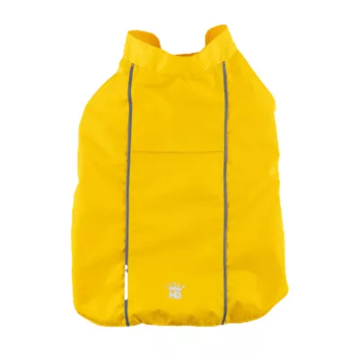 Product Hip Doggie Hoodless Water Resistant with Lining Dog Raincoat