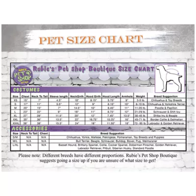 Product Rubie's Pet Shop Halloween Mary Poppins Dog & Cat Costume