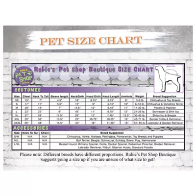 Rubie's Pet Shop Halloween Monsters Inc. Sulley Dog & Cat Costume - Image 2