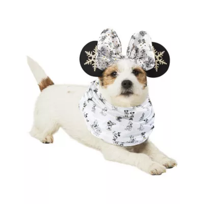 Product Rubie's Pet Shop Holiday Minnie Mouse Winter Pet Accessory