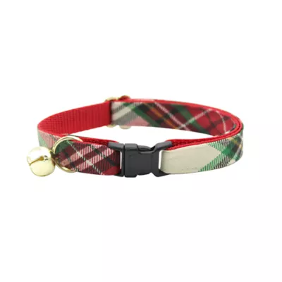 Product Made By Cleo® Birchwood Holiday Plaid Breakaway Cat Collar