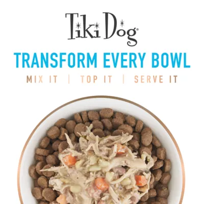 Product Tiki Dog Whole Foods Chicken & Crab Wet Dog Food