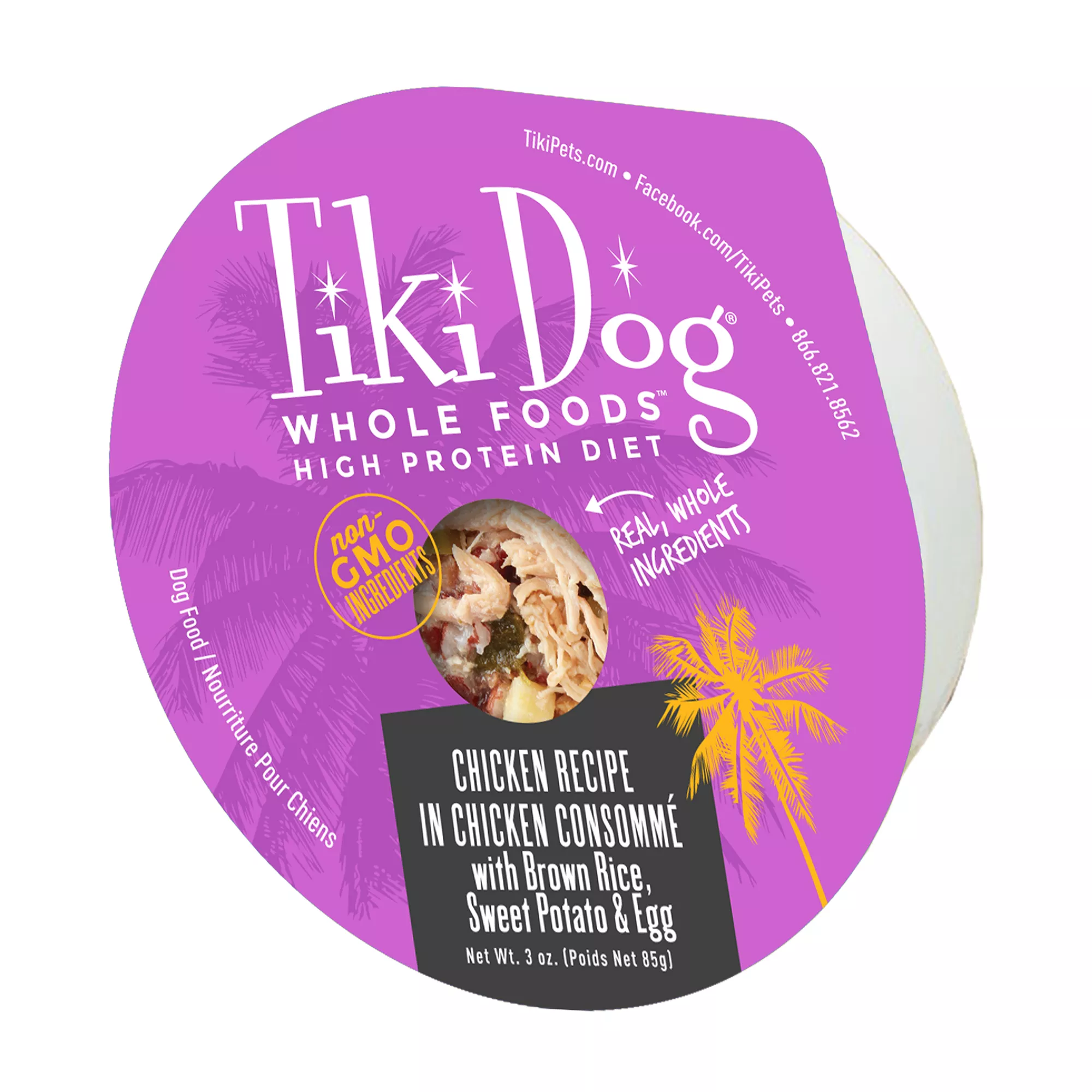 Tiki Dog Whole Foods Chicken Wet Dog Food