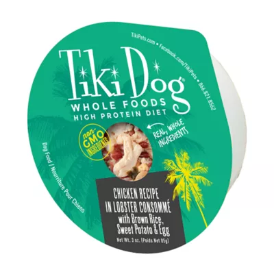 Product Tiki Dog Whole Foods Chicken & Lobster Wet Dog Food