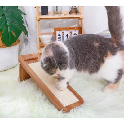 Product PetPals Highland Brown Cat Scratching Board