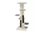 PetPals 45-in Modern Tower 6-Level Cat Tree, White & Grey image thumbnail 1