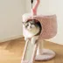 Catry 29-in Flamingo Cat Condo with Scratching Post, Pink image thumbnail 3