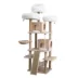 Catry 75-in Castle Multi-Activity Cat Tower, Cream & Beige image thumbnail 1