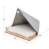 PetPals Camping Ground Grey Cat Bed image thumbnail 5