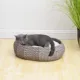 Product PetPals Buttercup Grey Handwoven Basket Pet Bed