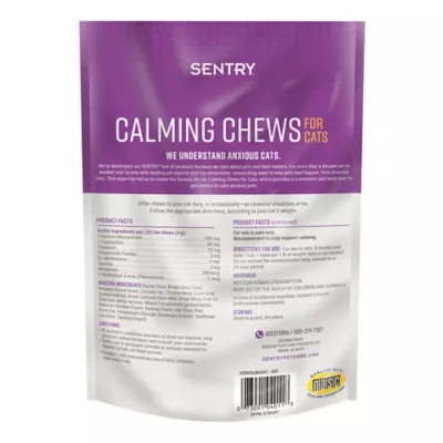 Product Sentry Calming Chews for Cats