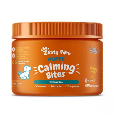 Product Zesty Paws Calming Bites for Puppy - Turkey Flavor - 90 Ct