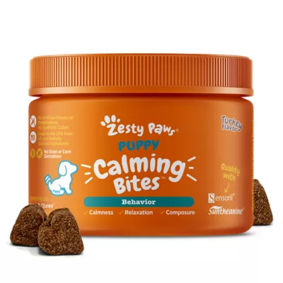 Product Zesty Paws Calming Bites for Puppy - Turkey Flavor - 90 Ct