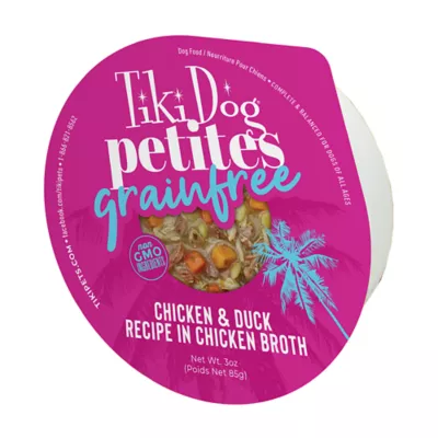 Product Tiki Dog Petites Chicken & Duck Wet Dog Food