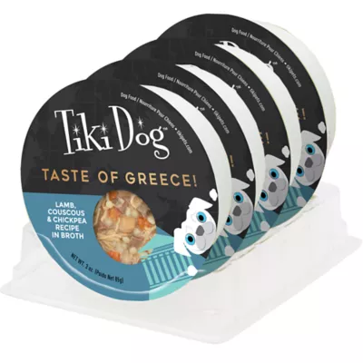 Product Tiki Dog Taste of Greece Lamb, Couscous & Chickpea Wet Dog Food