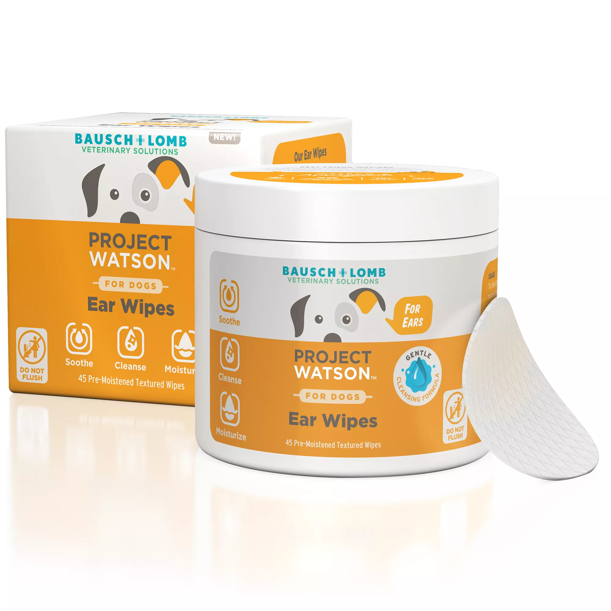 Bausch + Lomb Project Watson Dog Ear Wipes