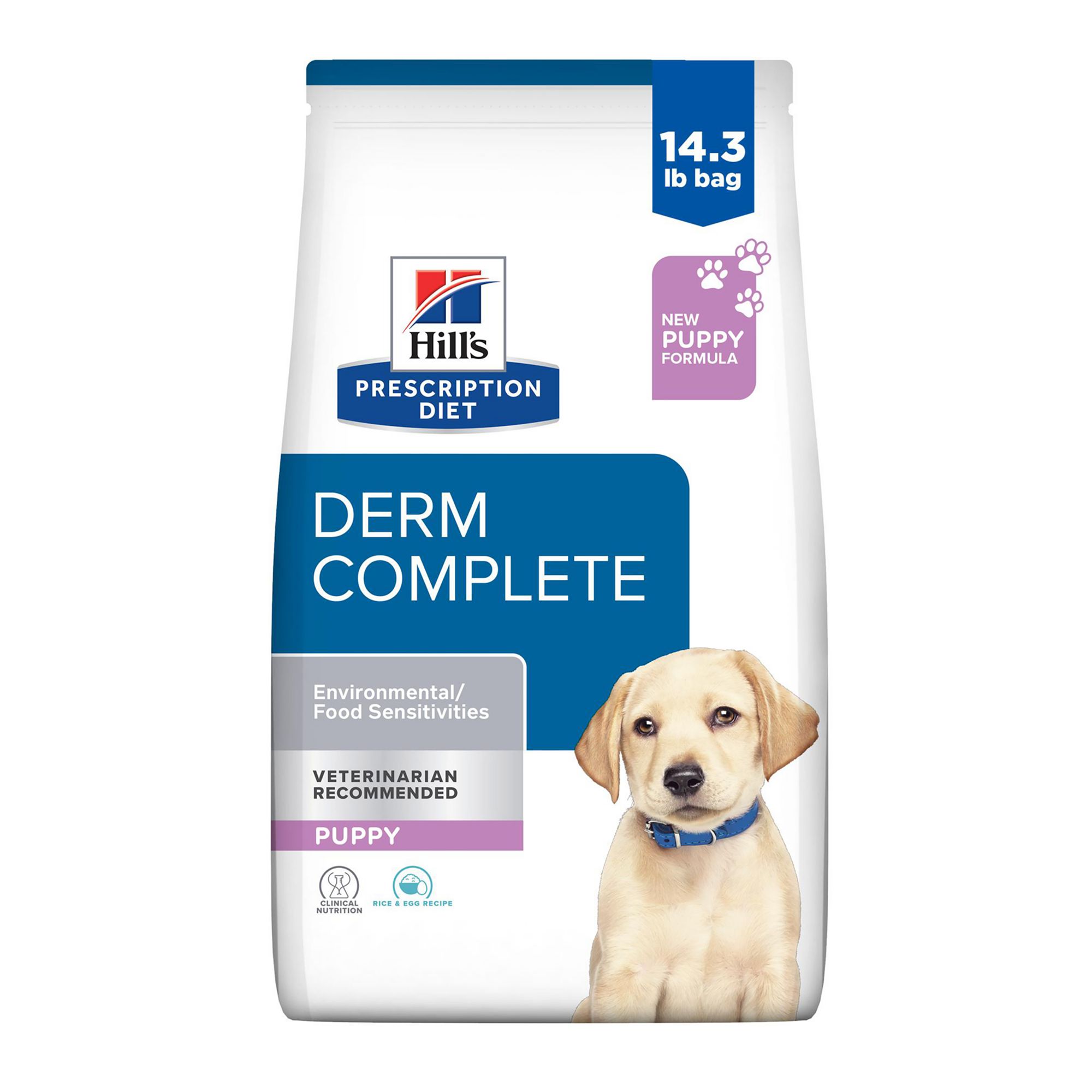 Hill s Prescription Diet Derm Complete Puppy Environmental Food Sensitivities Dry Dog Food