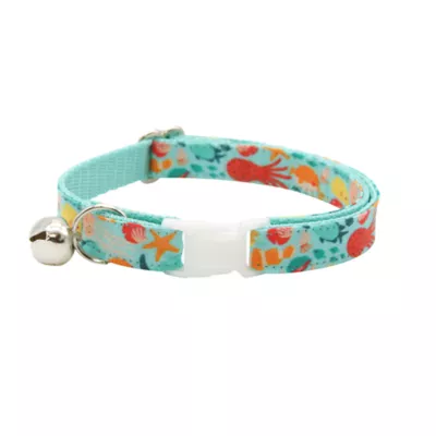 Product Made By Cleo® Ocean Life Beach Breakaway Cat Collar