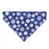 Made by Cleo Shimmering Snowflakes Winter Blue Slide-On Cat Bandana image thumbnail 1