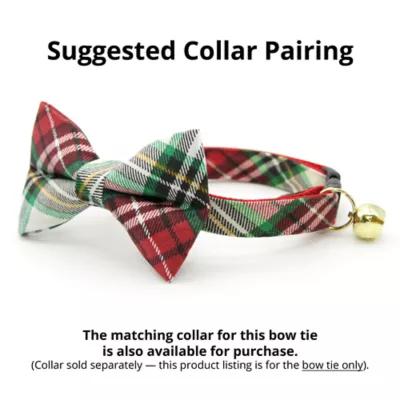 Product Made By Cleo® Birchwood Holiday Plaid Cat Bow Tie