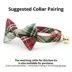 Made By Cleo® Birchwood Holiday Plaid Cat Bow Tie image thumbnail 2