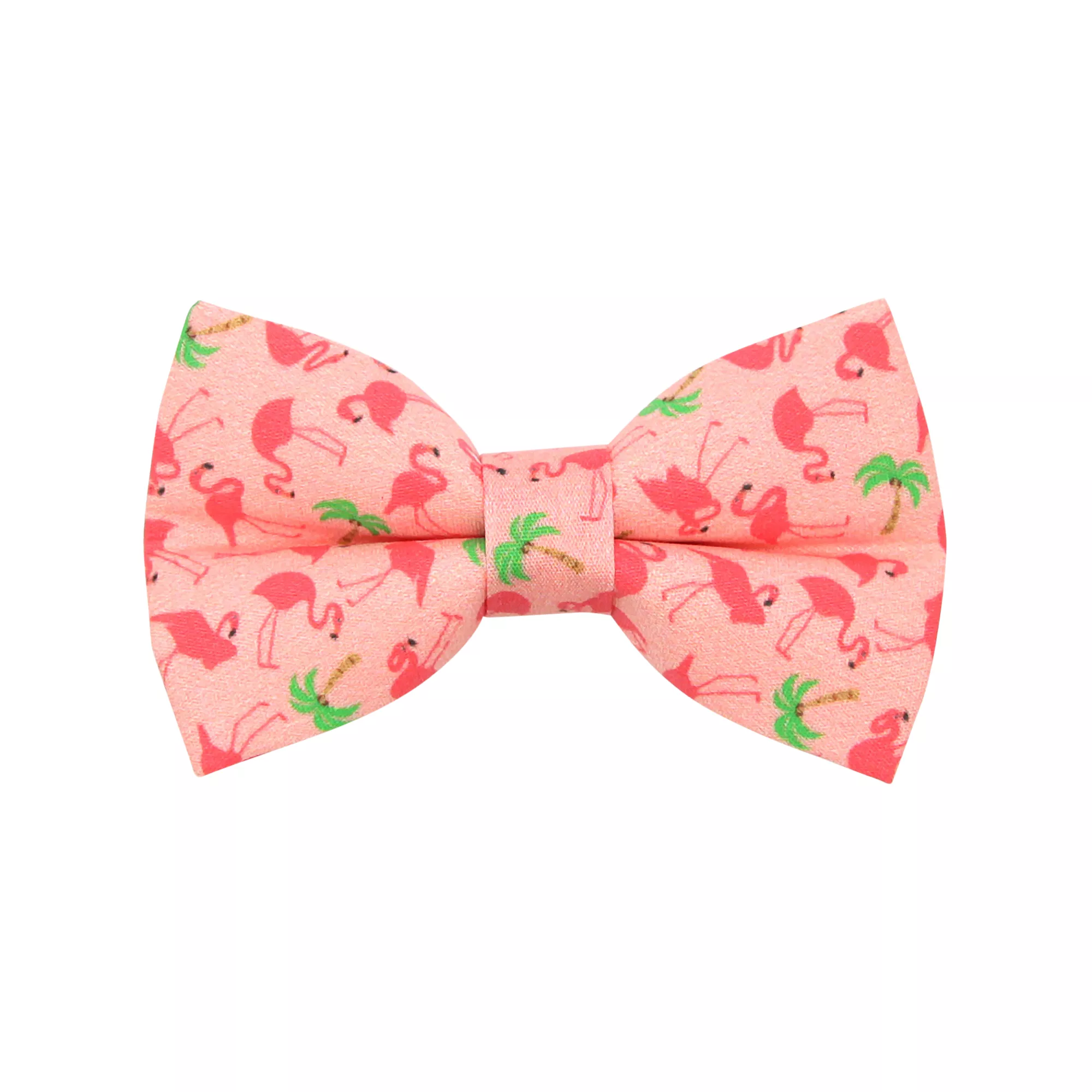 Made By Cleo® Flamingo Pink Tropical Cat Bow Tie