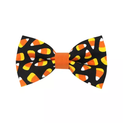 Product Made By Cleo® Trick or Treat Halloween Candy Corn Cat Bow Tie