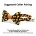Made By Cleo® Trick or Treat Halloween Candy Corn Cat Bow Tie image thumbnail 2
