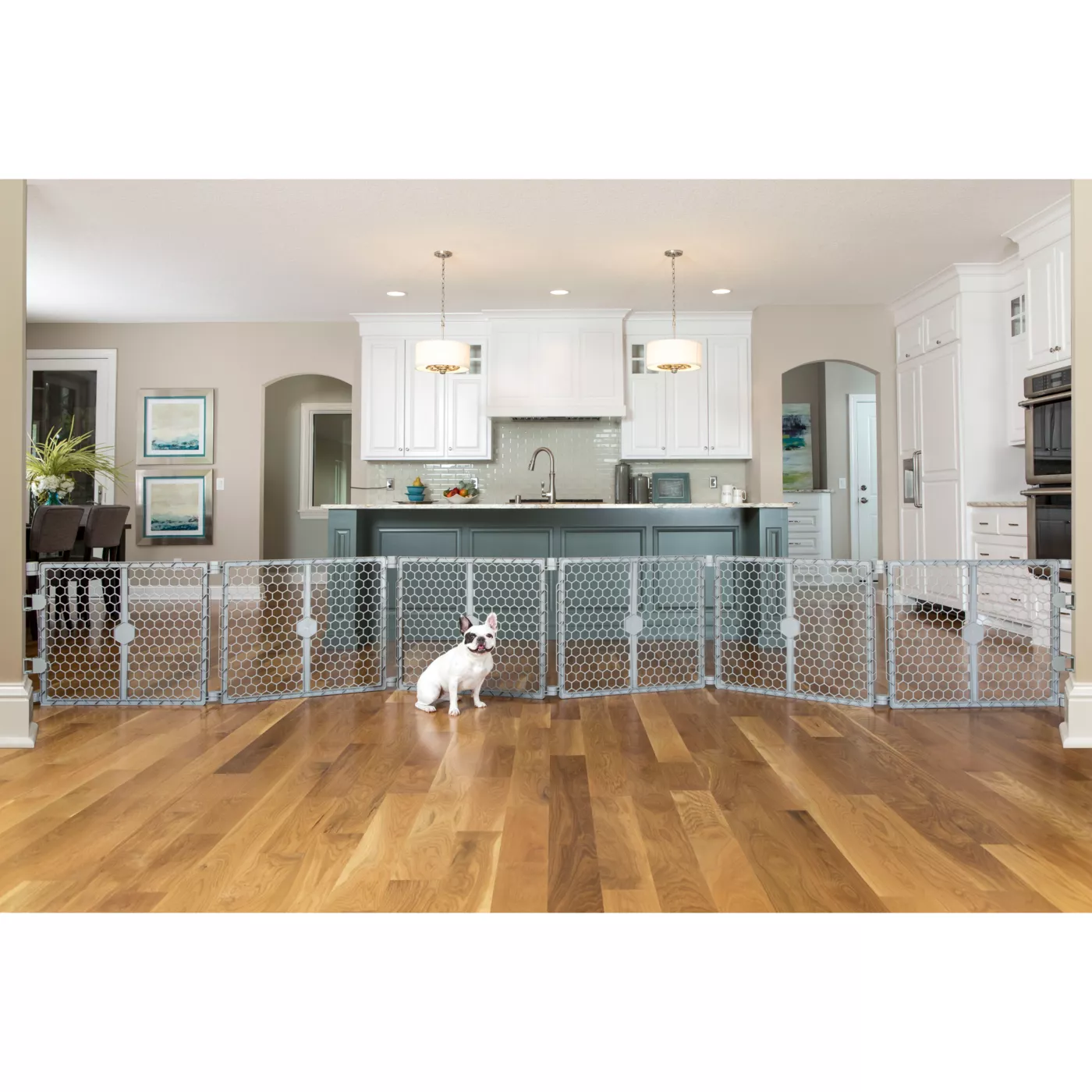 Top Paw 2 in 1 Plastic Gate Pet Pen