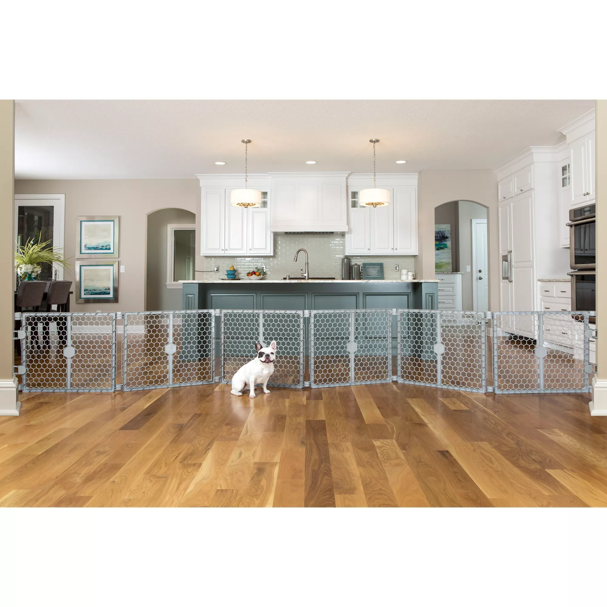 Top Paw® 2-in-1 Plastic Gate & Pet Pen