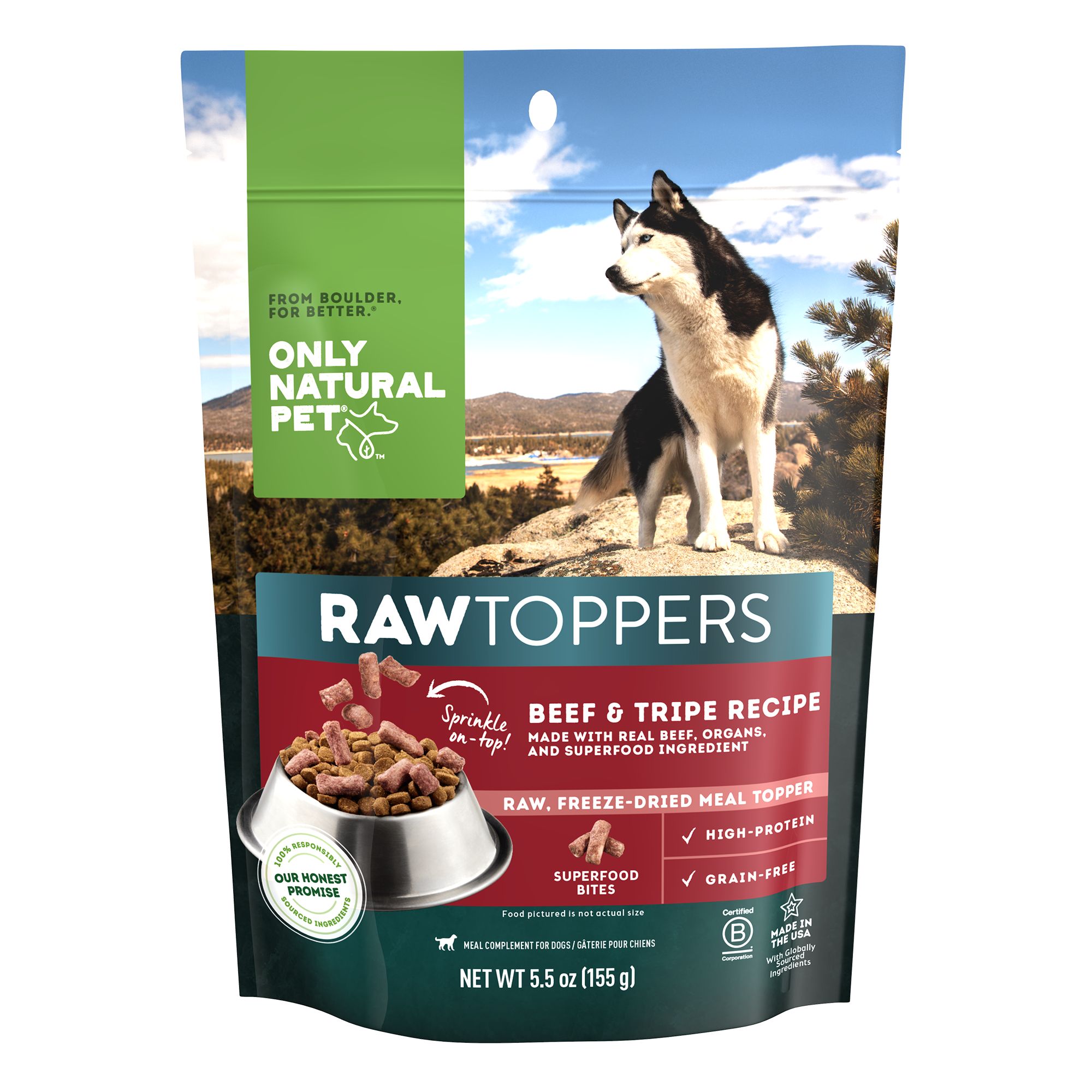 Only natural puppy outlet food