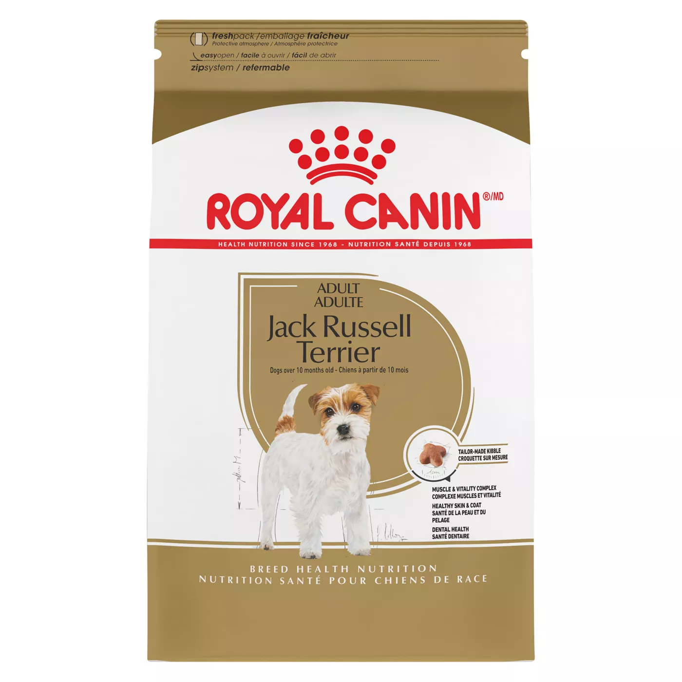 Royal Canin Breed Health Nutrition Jack Russell Terrier Breed Specific Adult Dog Dry Food 10 lb