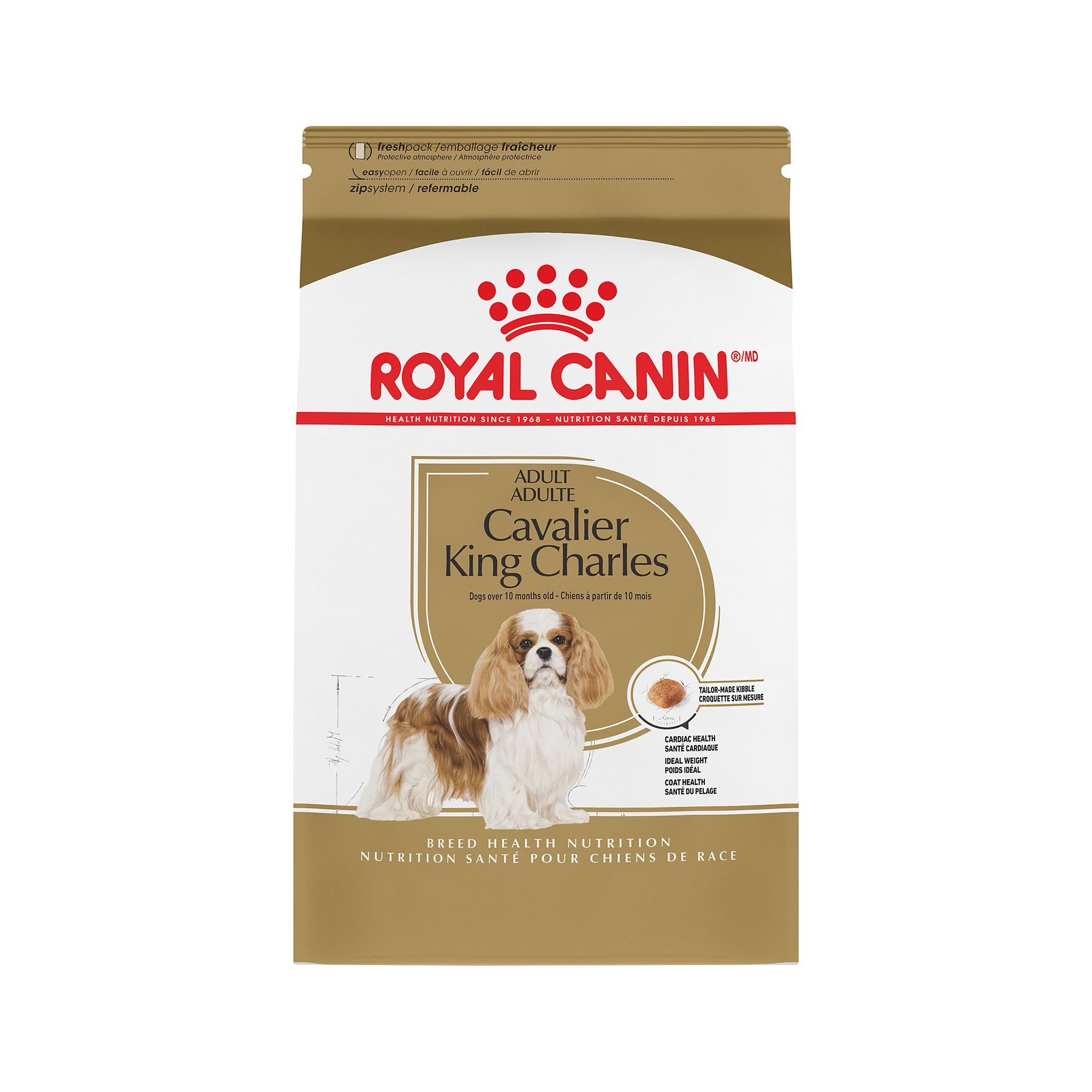 Royal Canin Breed Health Nutrition Cavalier King Charles Adult Dry Dog Food 10 lbs