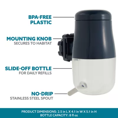 Product Full Cheeks™ Top Fill Push & Pull Water Bottle
