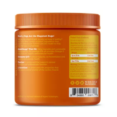 Product Zesty Paws Cardio Bites for Dogs - Salmon Flavor - 90 Ct