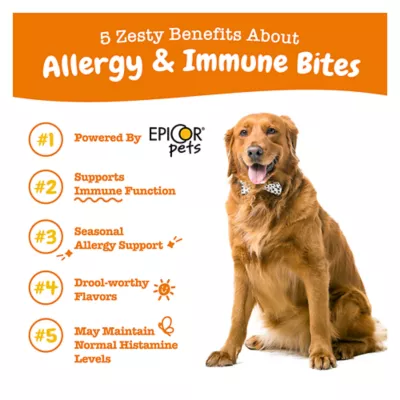 Product Zesty Paws Allergy & Immune Bites for Dogs - 90 Ct